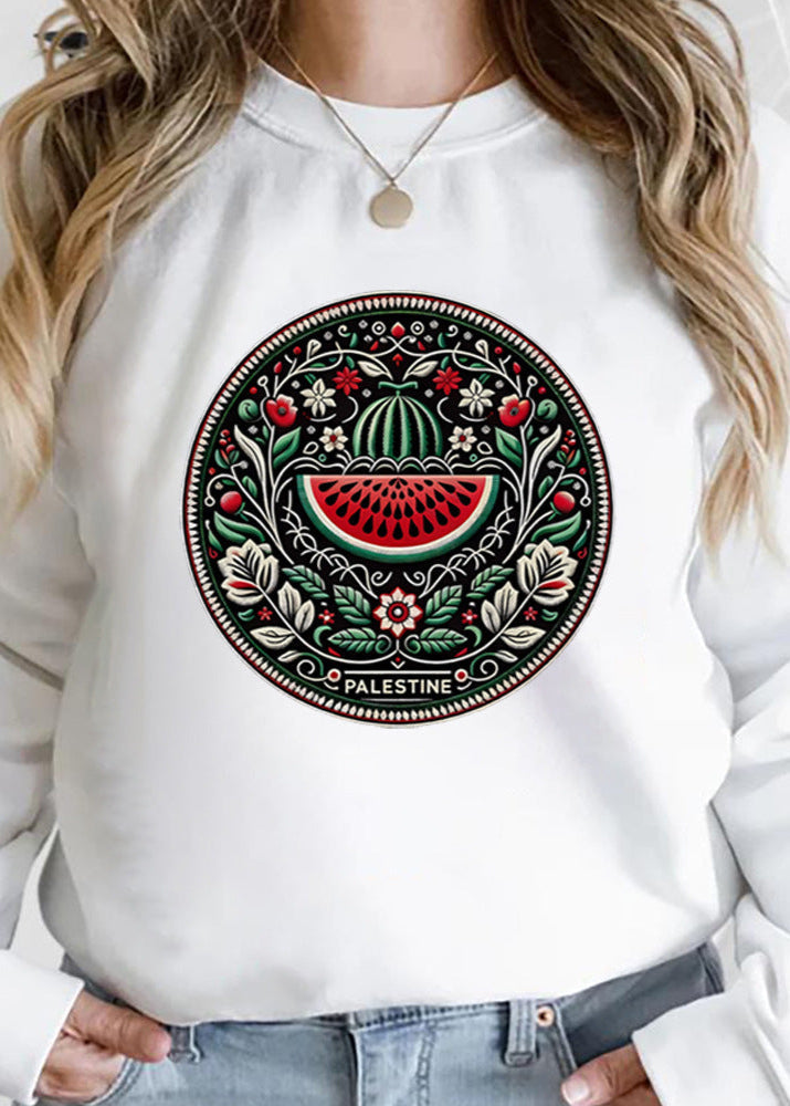 Pauline™ | Sweat pastèque imprimé