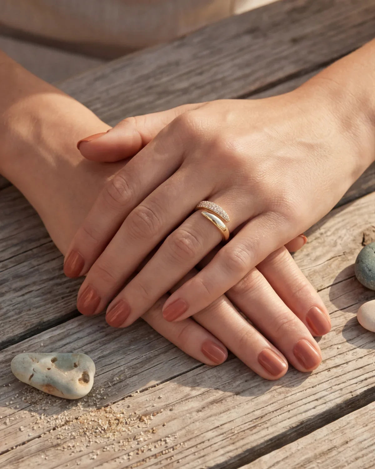Suzannia™ | Bague réglable élégante