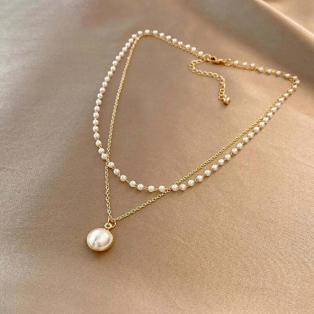 Mathildia™ | Collier de Perles Lustre Étincelant