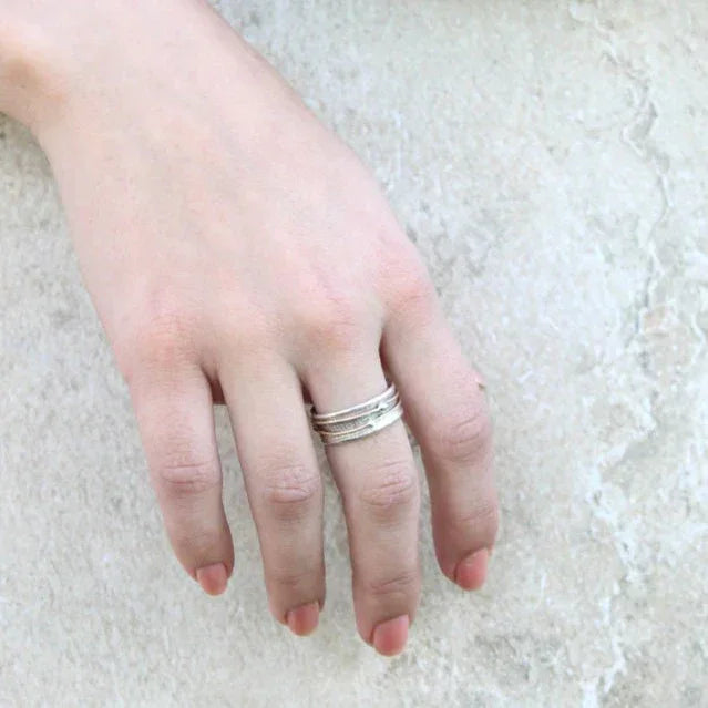 Shiane™ | Bague vintage en argent doré élégance intemporelle