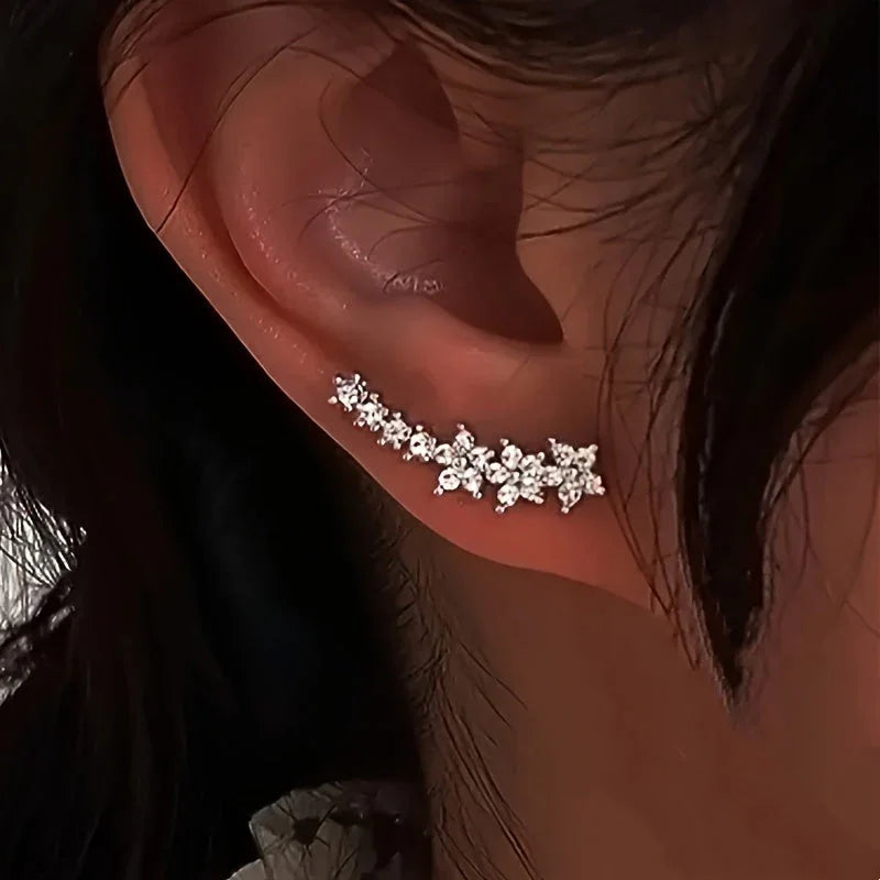 Écloria™ | Boucles d'oreilles en fleurs élégantes et intemporelles