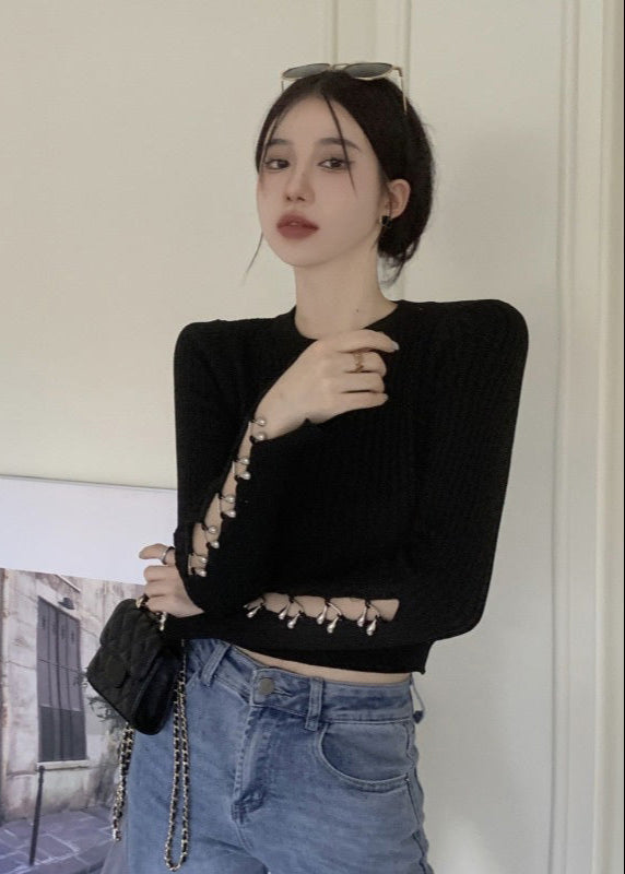 Baptistine™ | Sweat Cutout en maille