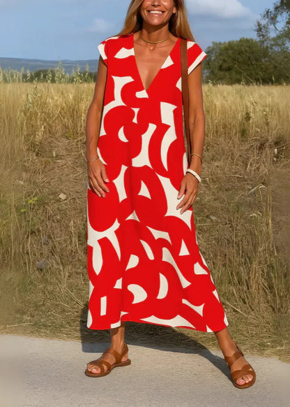 Vala™ | Robe fluide à col V