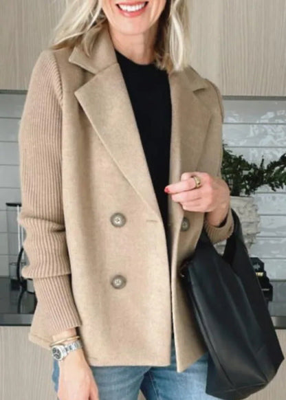 Élyne™ | Blazer à Manches Tricotées