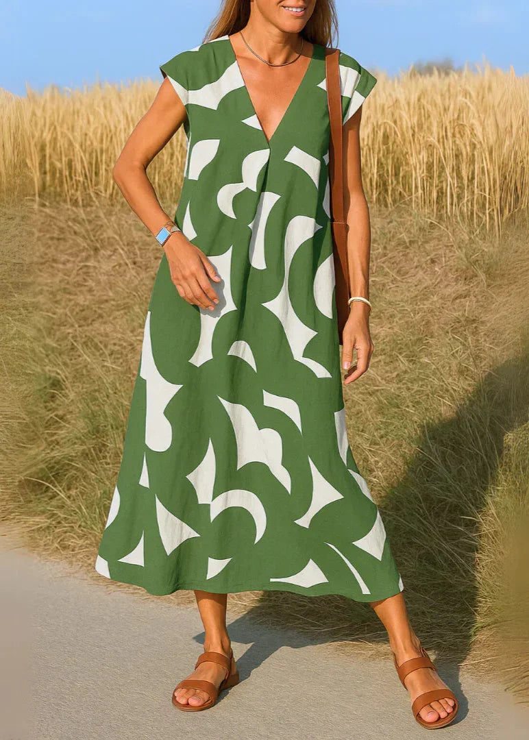 Vala™ | Robe fluide à col V