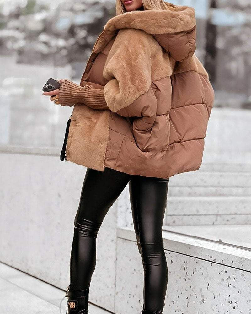 Alishia™ | Manteau Fourrure