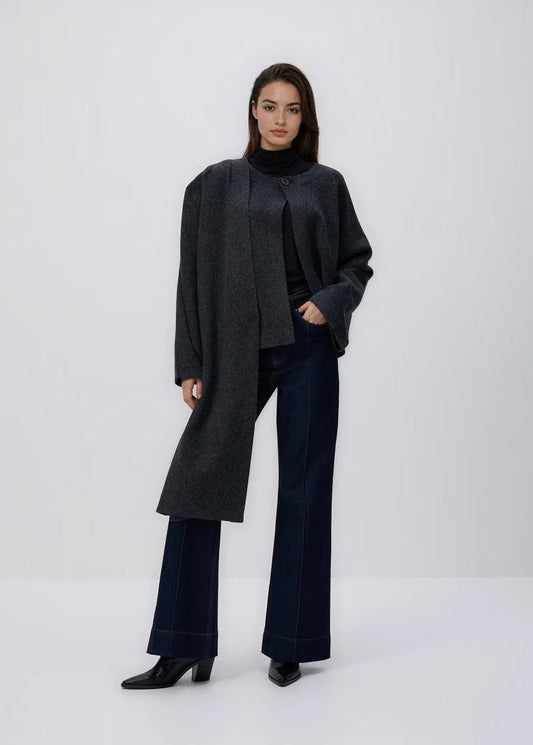 Francine™ | Veste Chic Écharpe