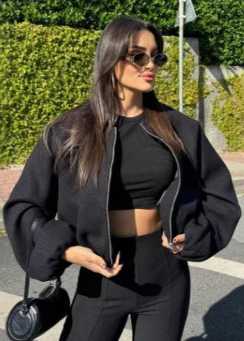 Cecilia™ | Manteau Soft Bomber