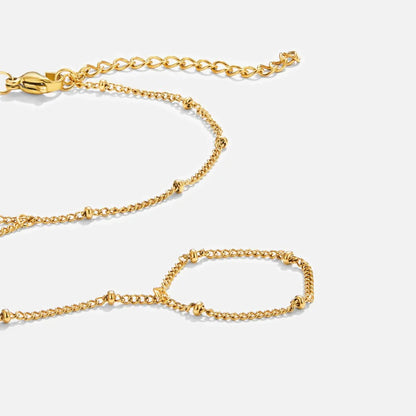 Bérénicia™ | Bracelet Chaîne de Main Chic et Raffiné