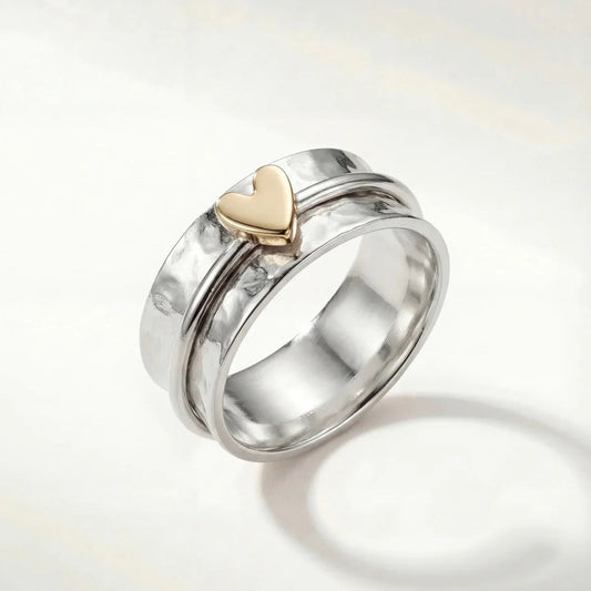 Sabiane™ | Bague cœur scintillante