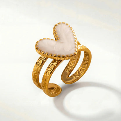 Quitteria™ | Bague Cœur Éternel