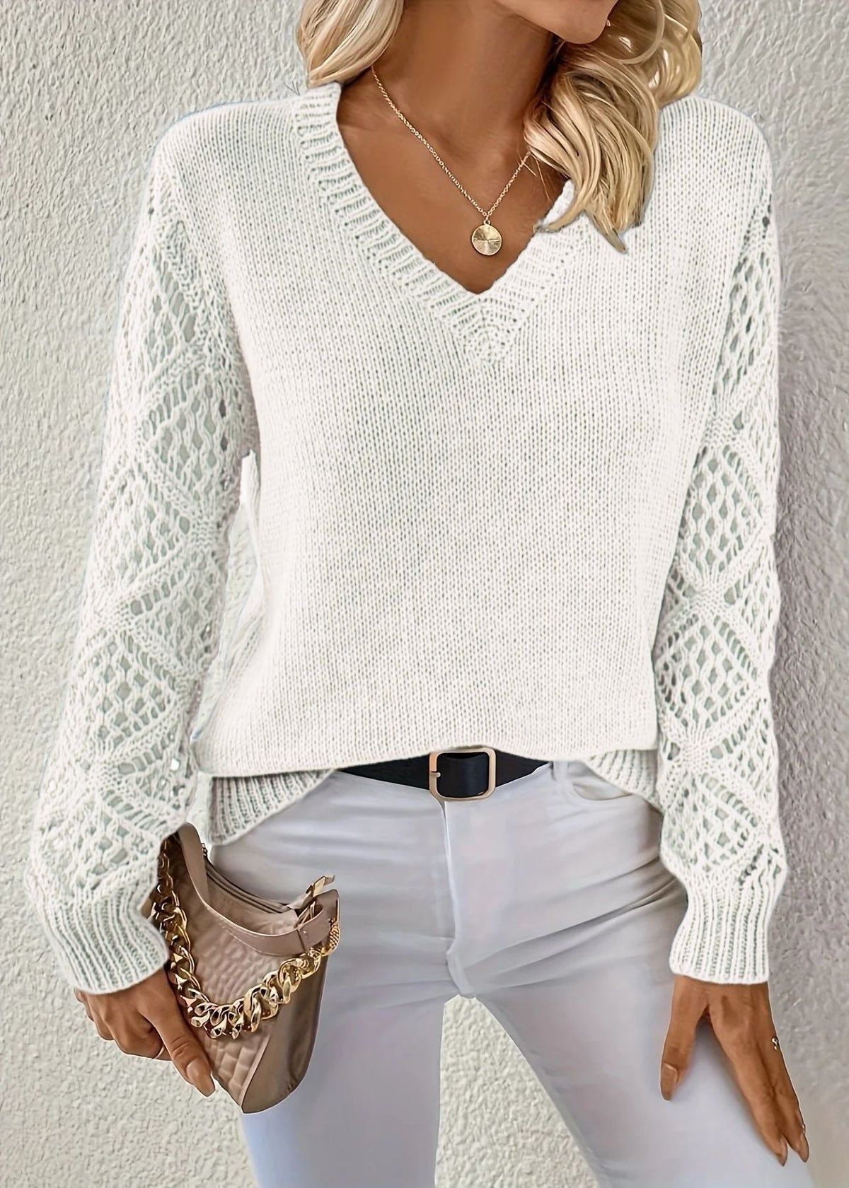 Arsinoé™ | Sweat Hollow en maille