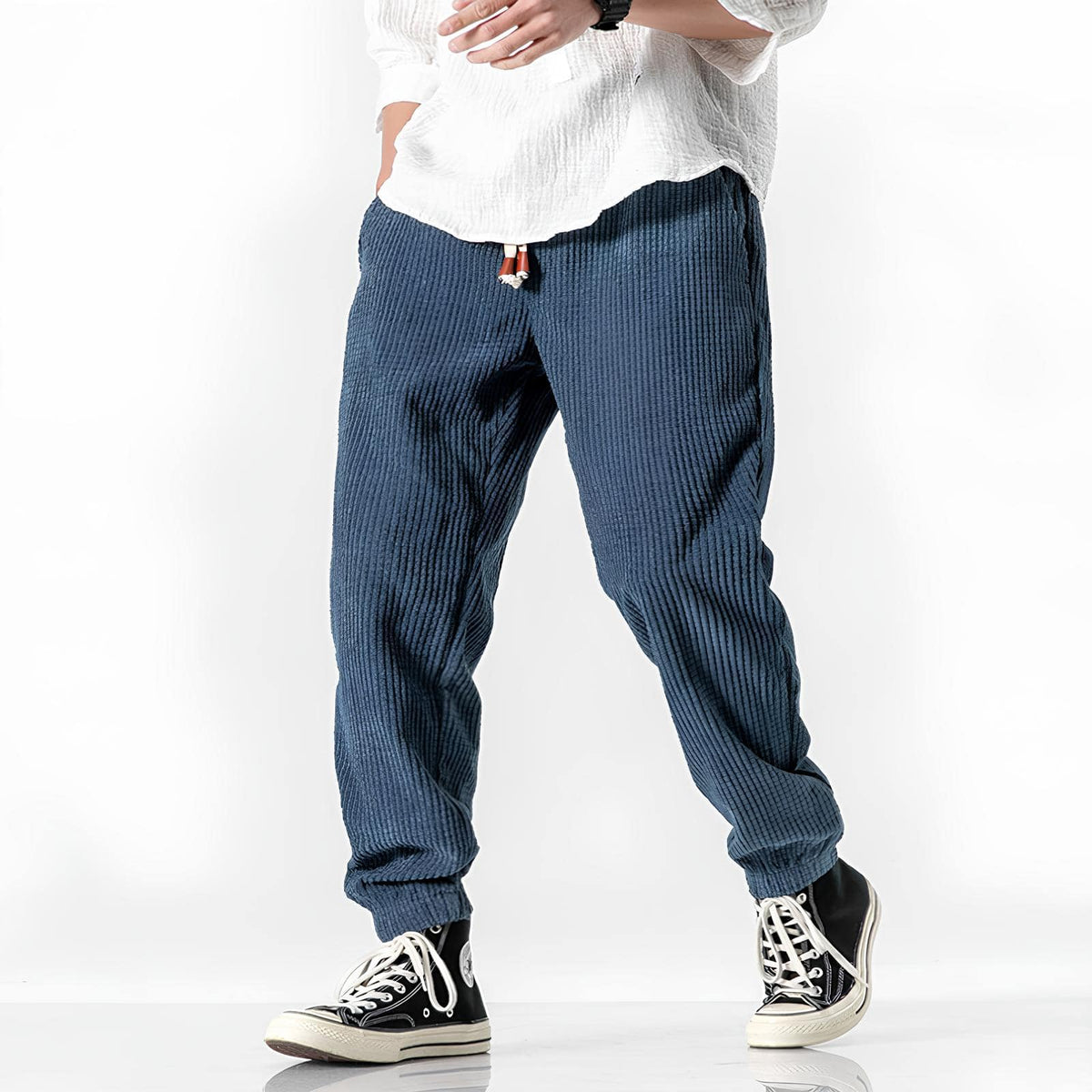 Nathan™ | Pantalon en velours modernes