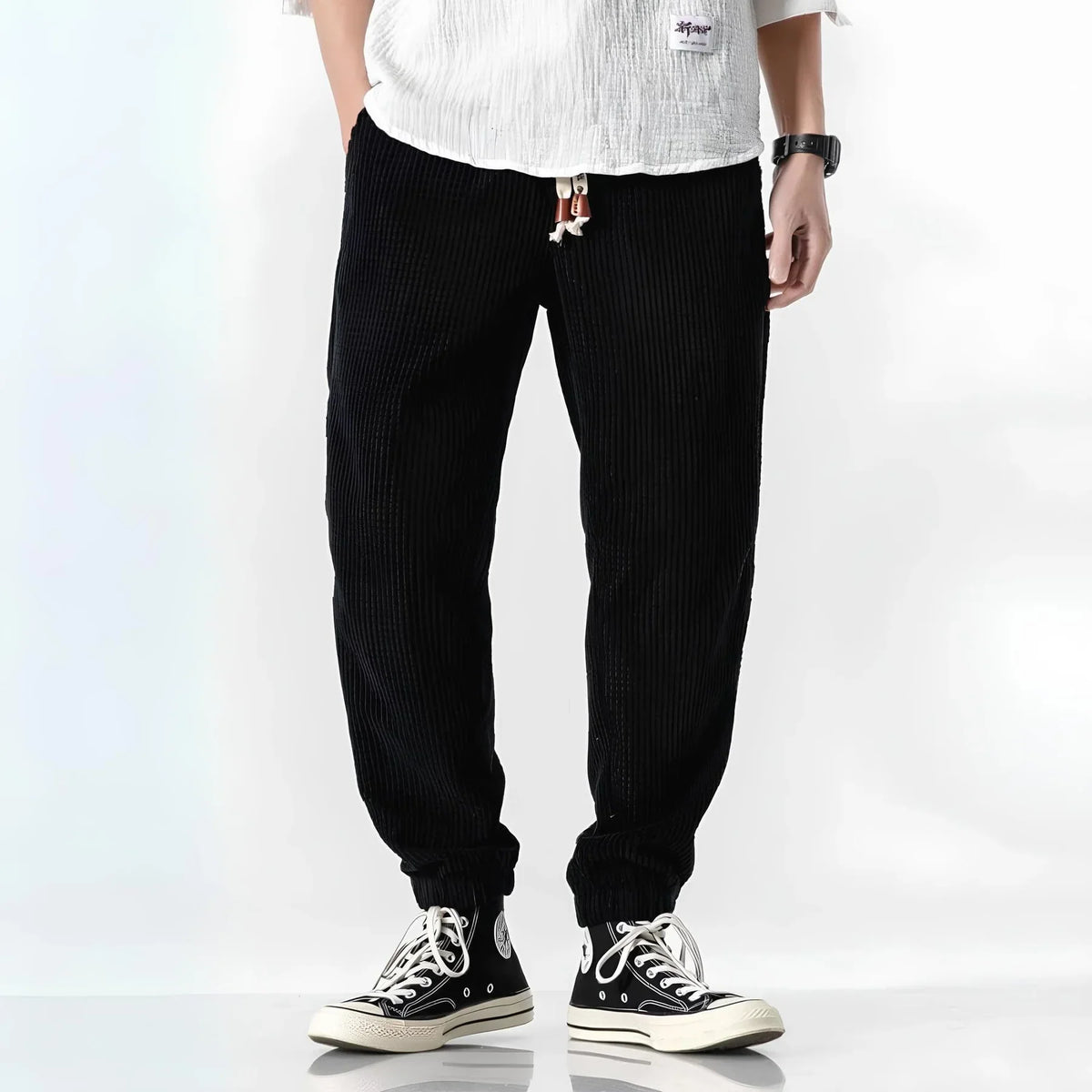 Nathan™ | Pantalon en velours modernes