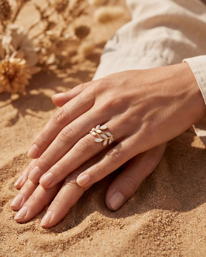 Perriane™ | Bague réglable chic et intemporelle
