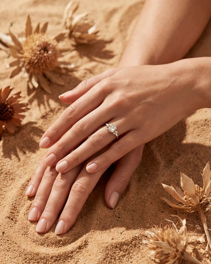 Raymondia™ | Bague sertie d'une pierre éblouissante