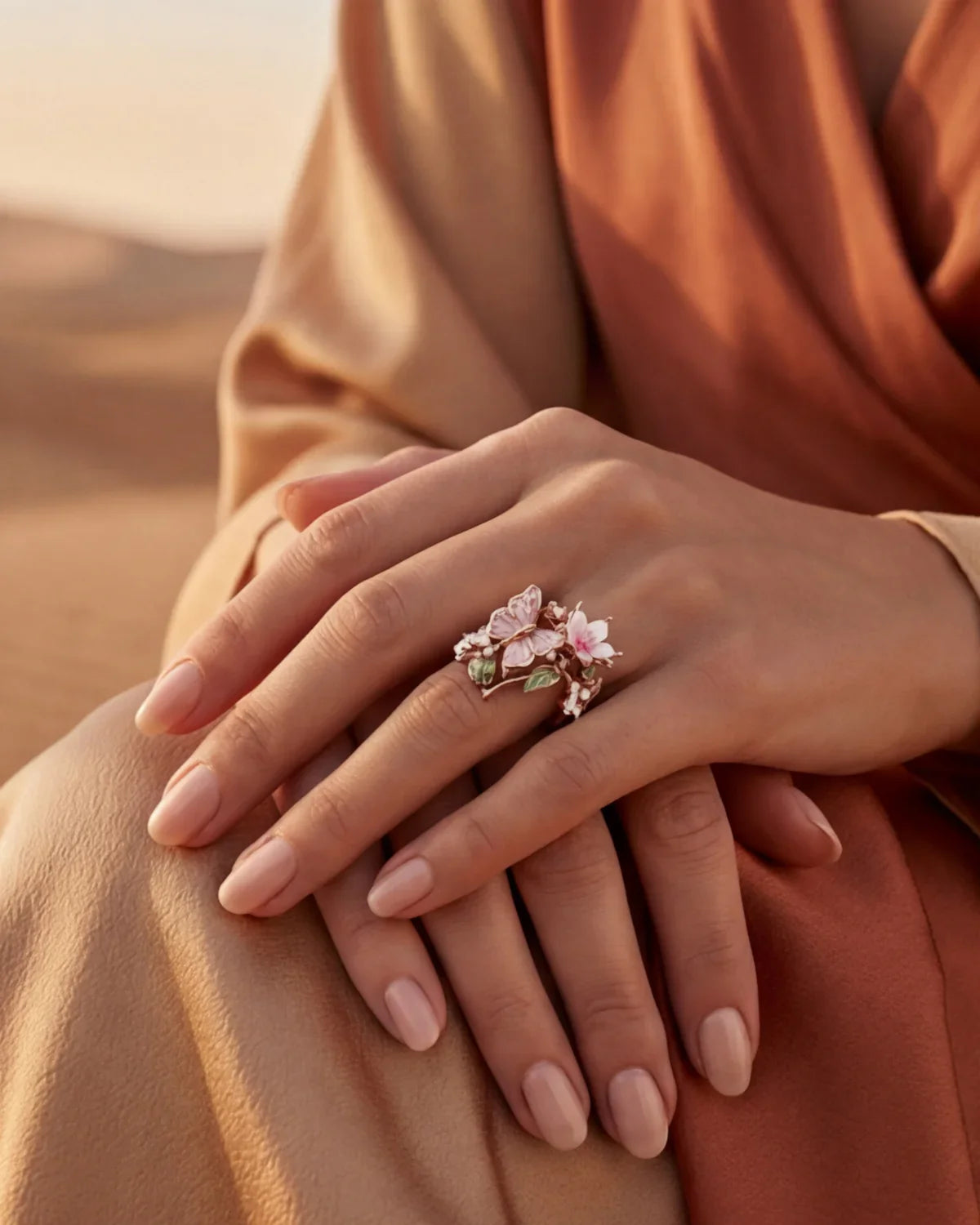 Jacqueliane™ | Bague printemps Élance légère et éclatante