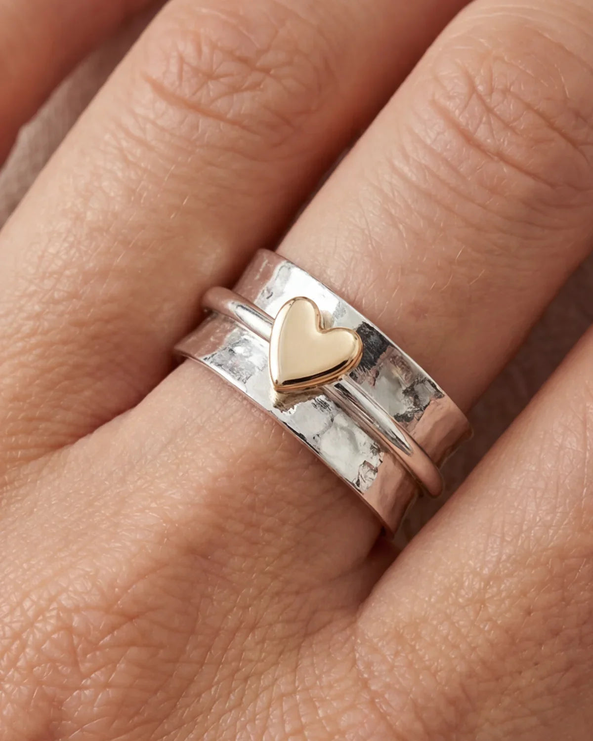 Sabiane™ | Bague cœur scintillante