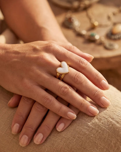 Quitteria™ | Bague Cœur Éternel