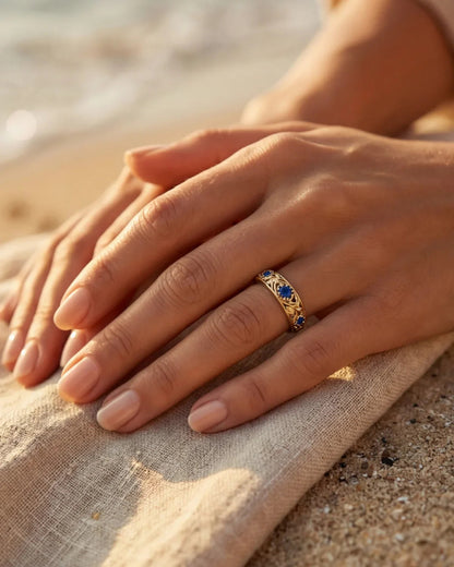 Noëlla™ | Bague d'impératrice Élégance royale et éclat intemporel