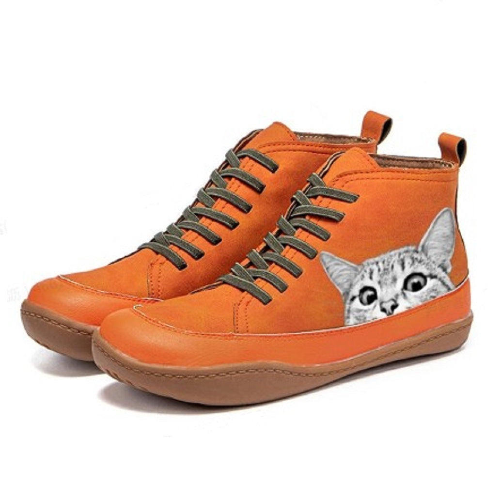 Isaure™ | Bottines Orthopédiques en Cuir