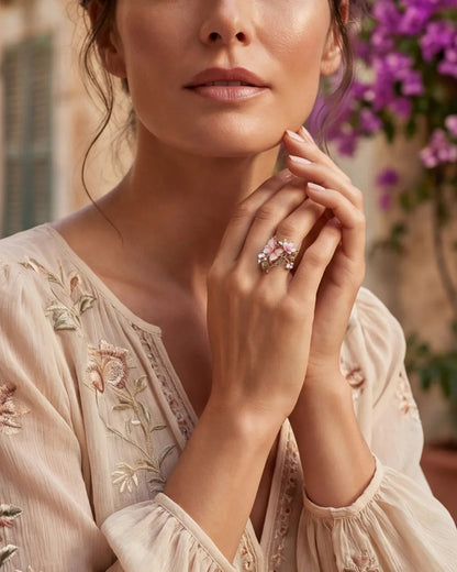 Jacqueliane™ | Bague printemps Élance légère et éclatante