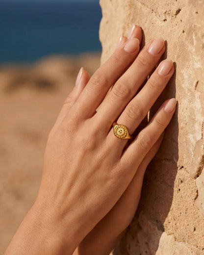 Baguine™ | Bague soleil inspirée par la lumière du jour
