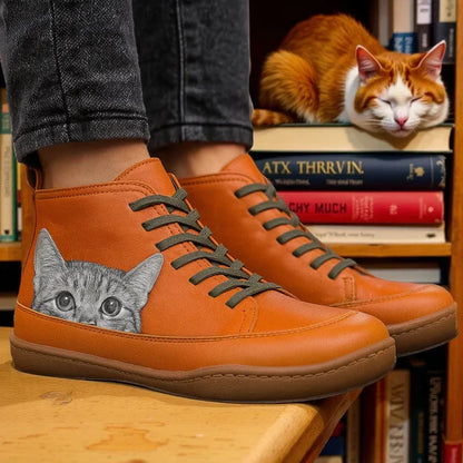 Isaure™ | Bottines Orthopédiques en Cuir