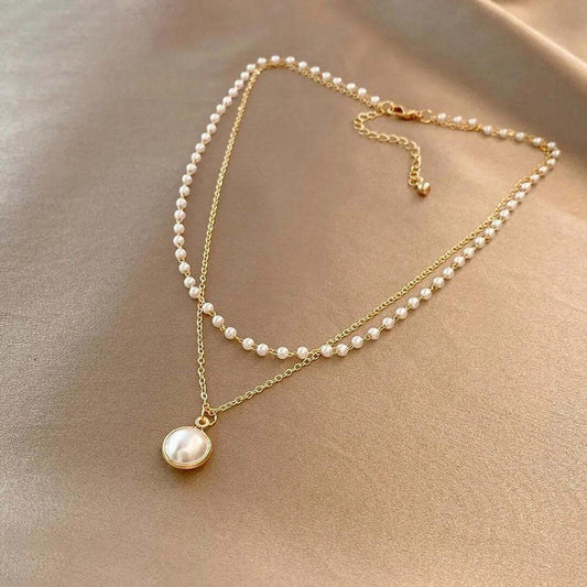 Mathildia™ | Collier de Perles Lustre Étincelant