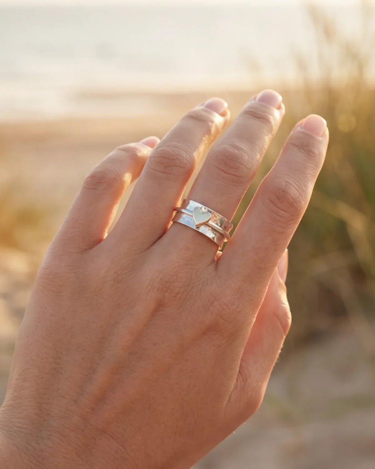 Sabiane™ | Bague cœur scintillante