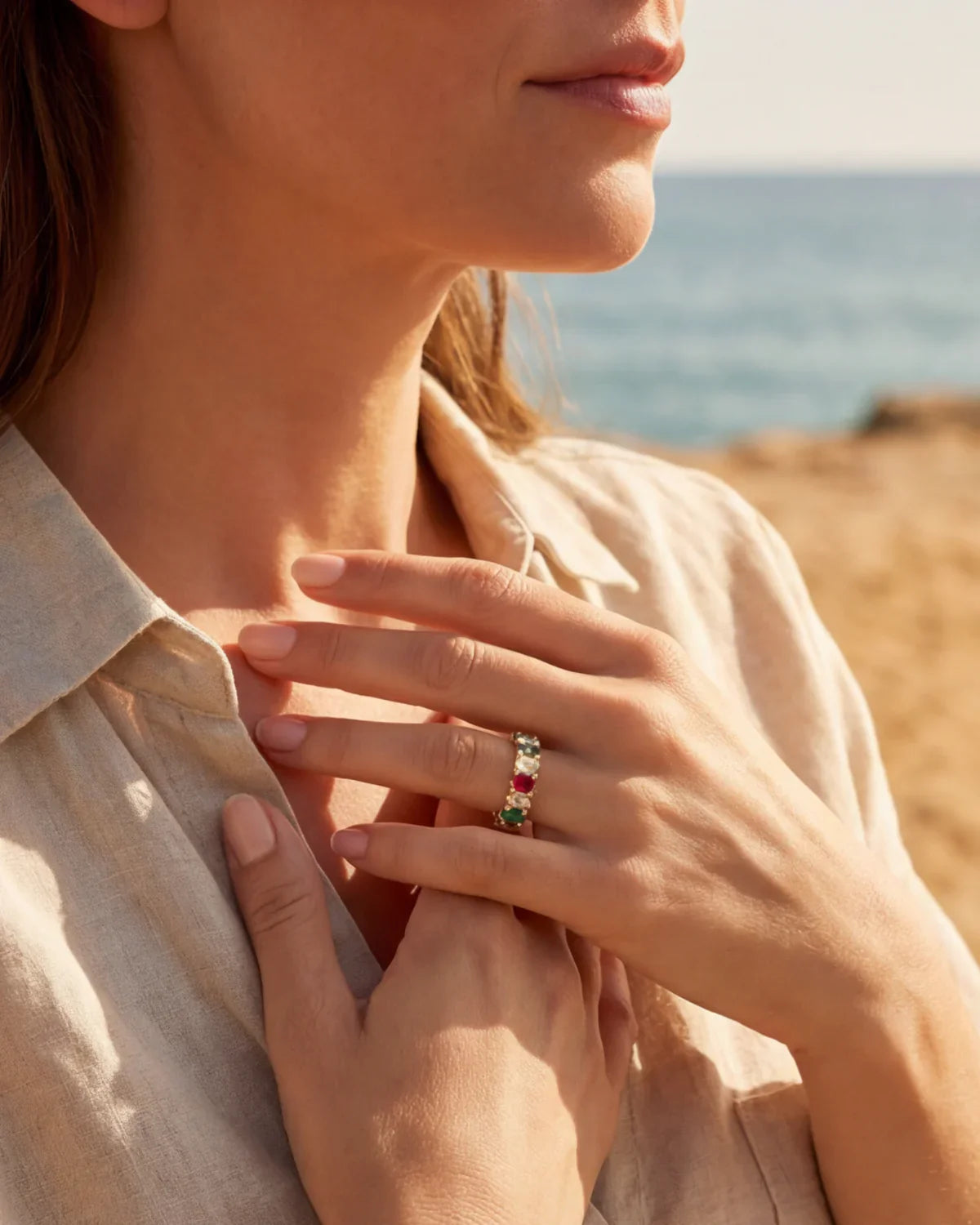Carolia™ | Bague ornée de pierres scintillantes