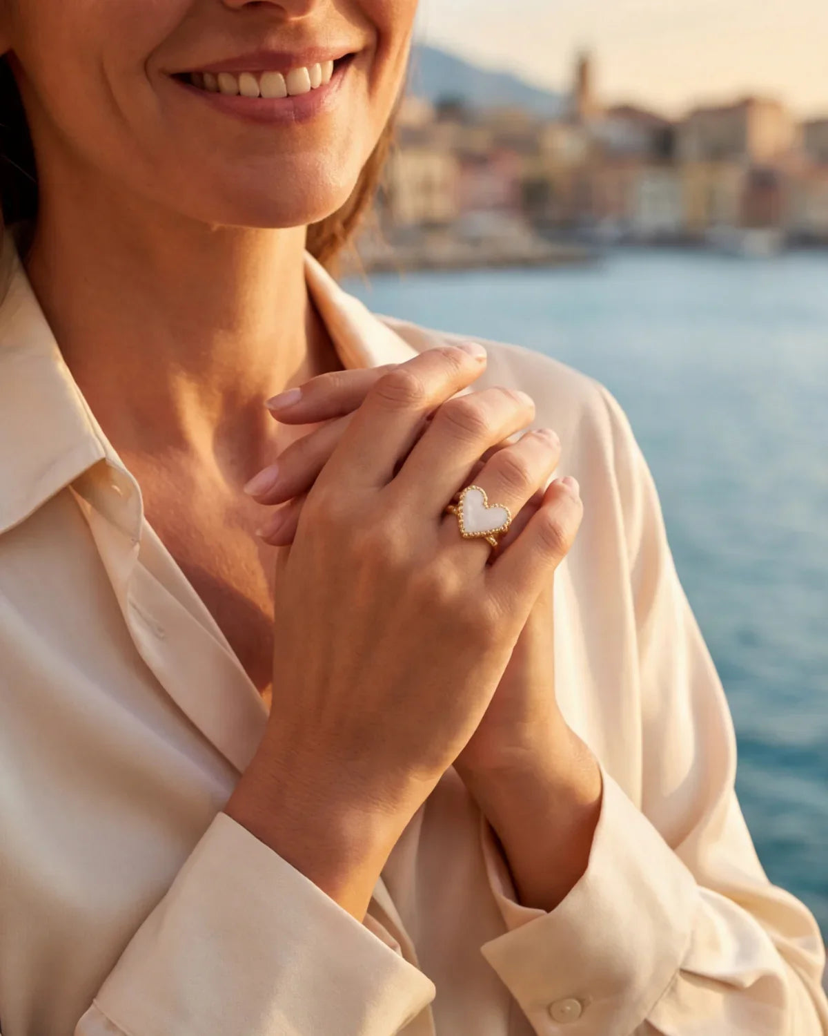 Quitteria™ | Bague Cœur Éternel