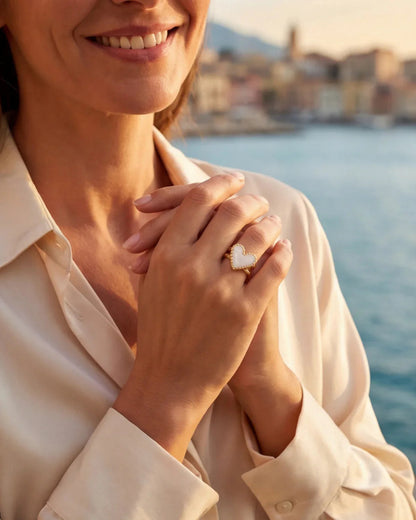 Quitteria™ | Bague Cœur Éternel