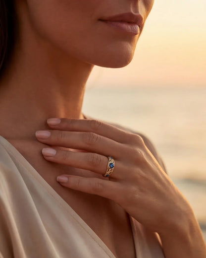 Noëlla™ | Bague d'impératrice Élégance royale et éclat intemporel