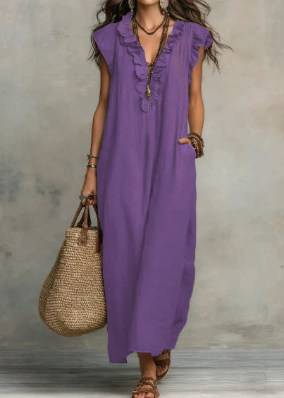 Élinia™ | Robe Bohème Fluide