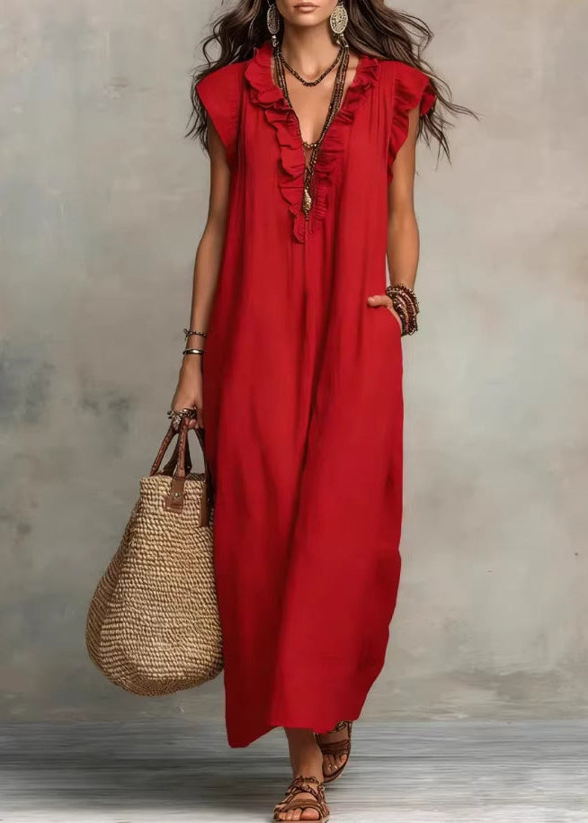 Élinia™ | Robe Bohème Fluide