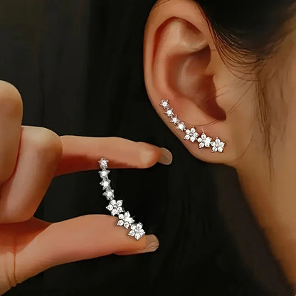 Écloria™ | Boucles d'oreilles en fleurs élégantes et intemporelles