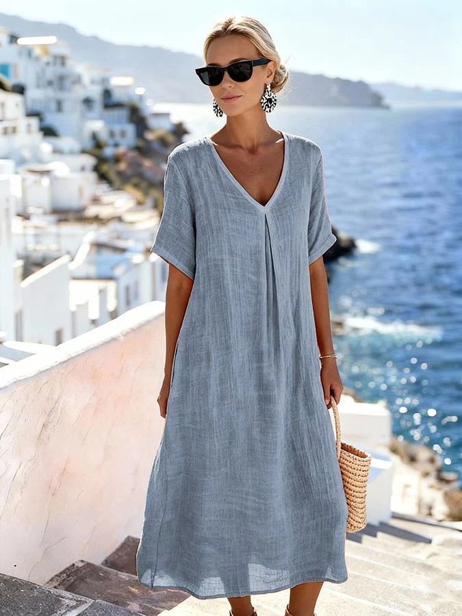 Célestine™ | Robe midi évasée