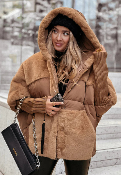 Alishia™ | Manteau Fourrure