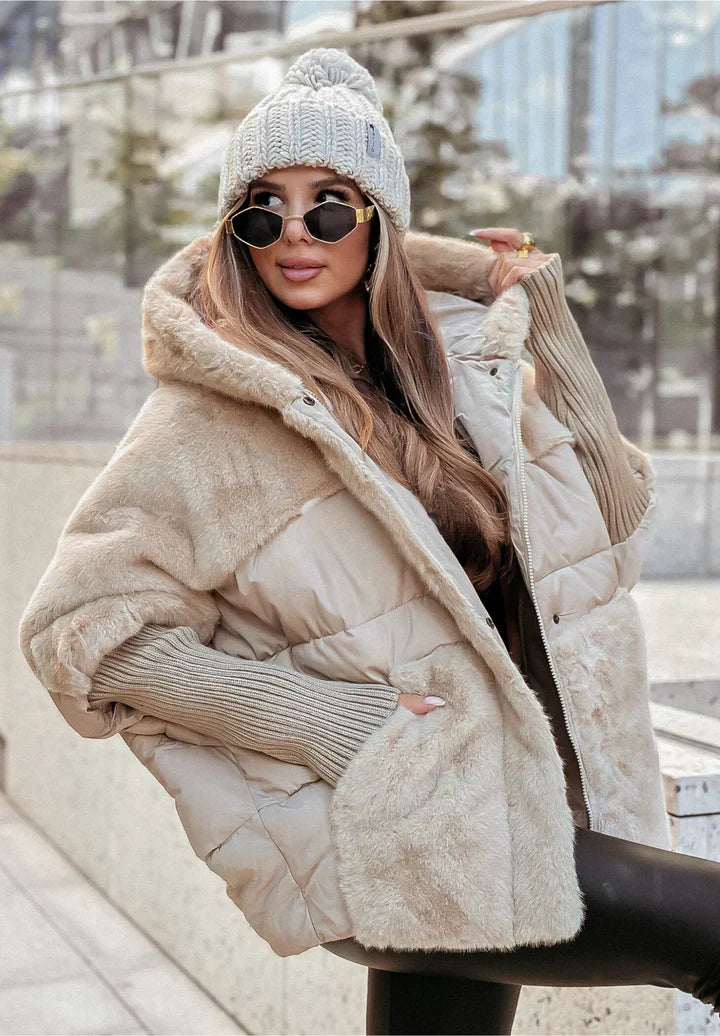 Alishia™ | Manteau Fourrure