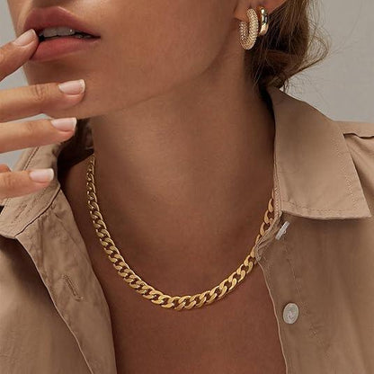 Léane™ | Collier rond en or Éclat doré intemporel