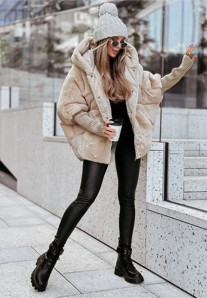 Alishia™ | Manteau Fourrure