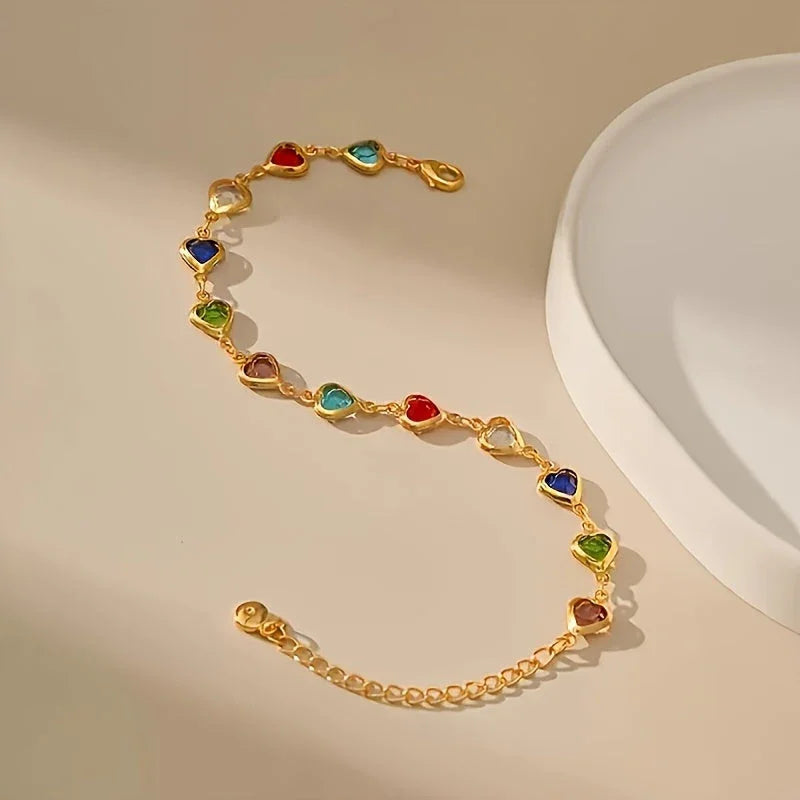 Ella™ | Bracelet en forme de cœur unique et élégant