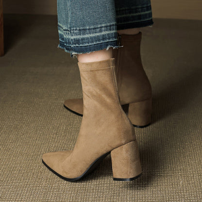 Lumina™ | Bottines Stretch à Talons