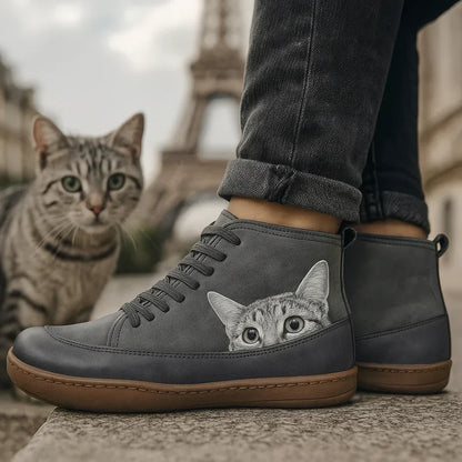 Isaure™ | Bottines Orthopédiques en Cuir