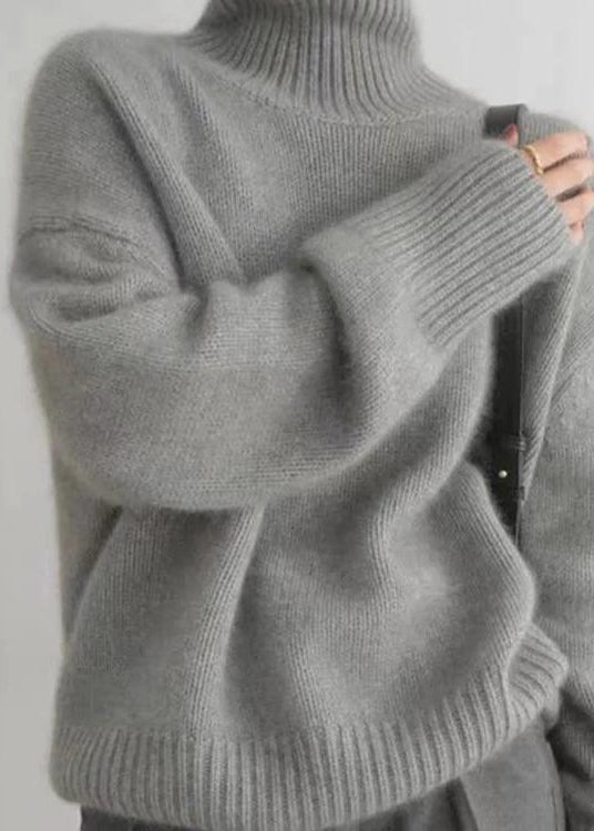 Roula™ | Pull Col Oversize en Cachemire