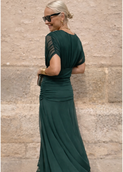 Lia™ | Robe Longue Fluide Élégante