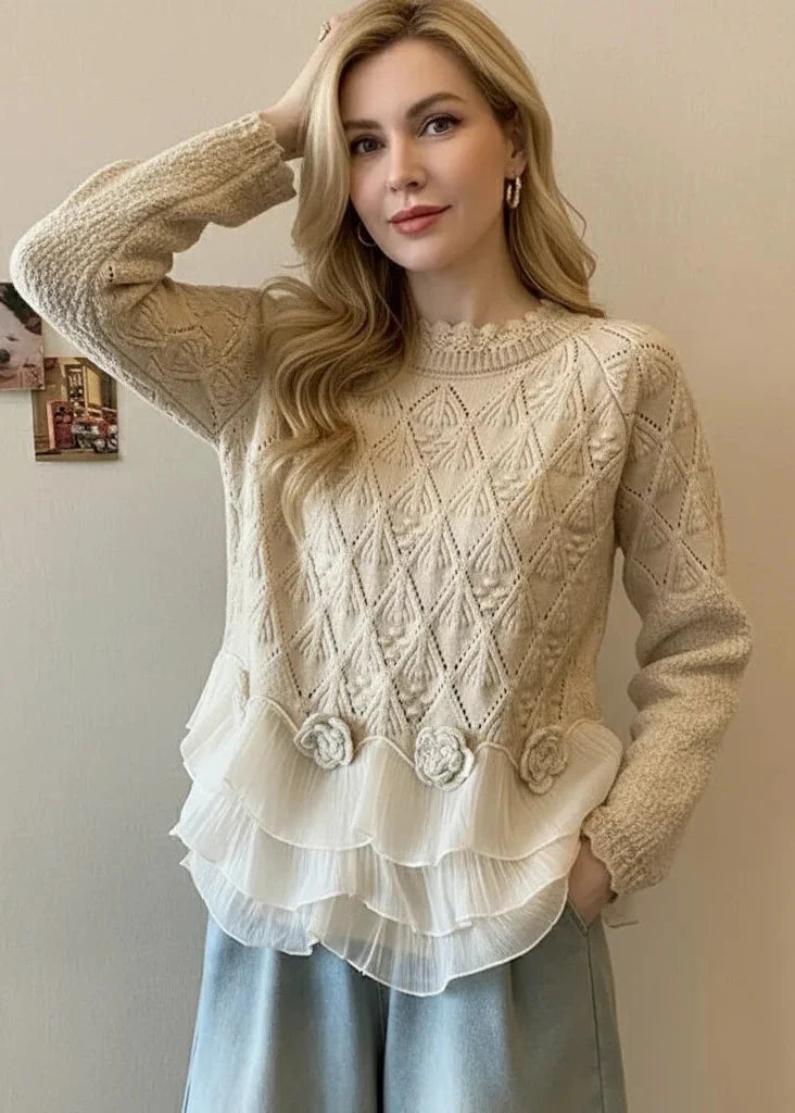 Éloane™ | Sweat maille élégante