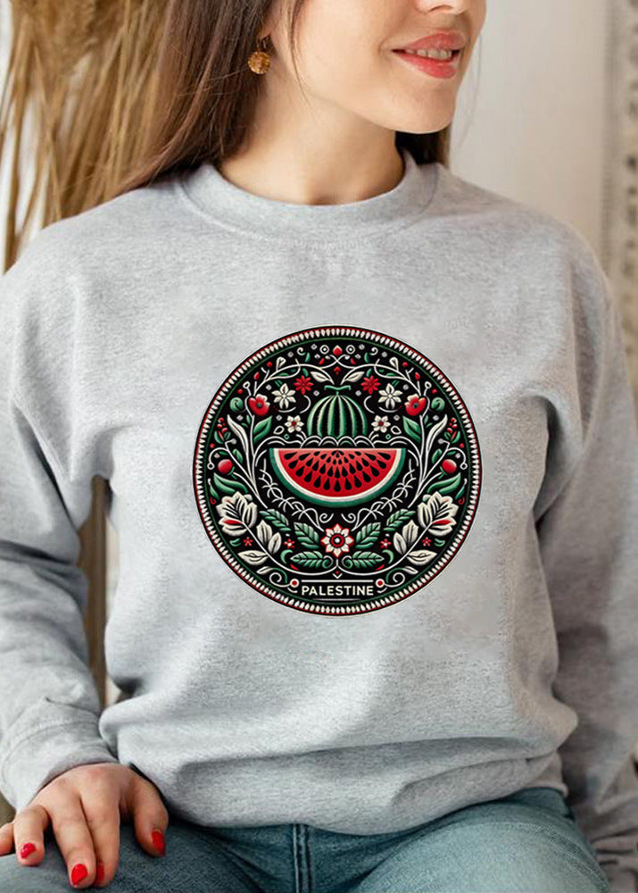 Pauline™ | Sweat pastèque imprimé