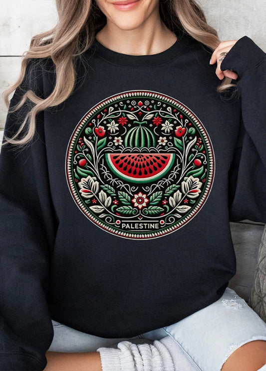 Pauline™ | Sweat pastèque imprimé
